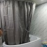 Штора для ванной ESSEN 200х200 см серая фото 13
