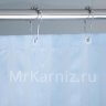 Штора для ванной BIG голубая фото 3
