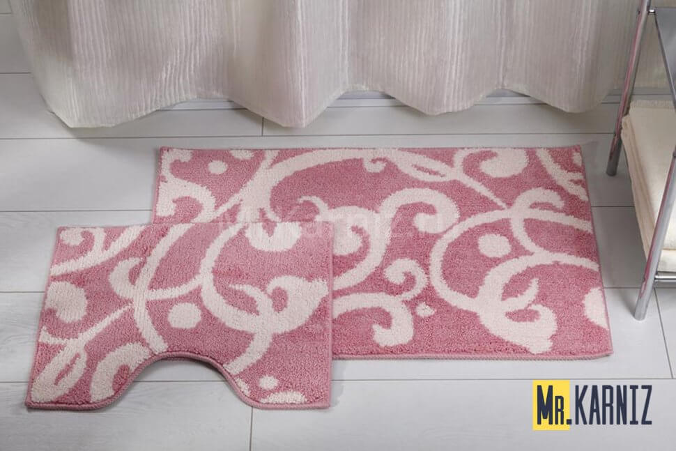 Коврик для туалета Найс 10 пурпурный Коврик для туалета Найс 10 пурпурный