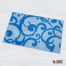 Коврик в ванную Узоры гол/синий фото 1