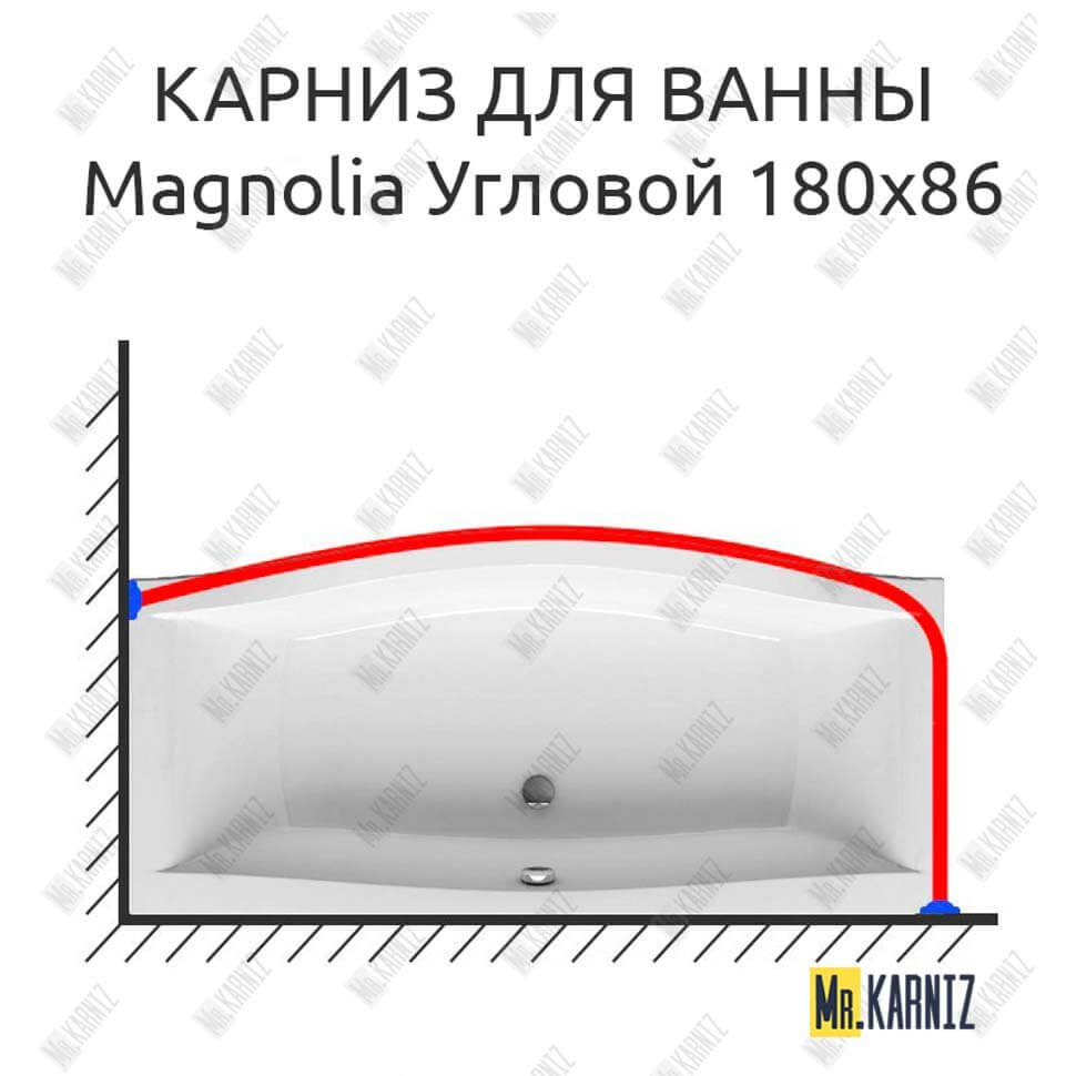 Карниз для ванны Ravak Magnolia Угловой 180х86 Усиленный 25 мм MrKARNIZ Карниз для ванны Ravak Magnolia Угловой 180х86 Усиленный 25 мм MrKARNIZ